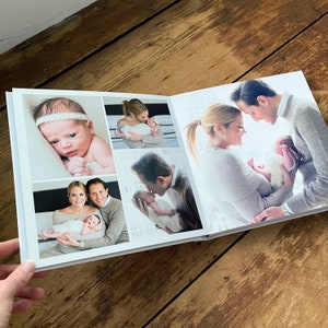 Custom Baby Album | Personalized Baby Book | Baby Memory Book | First Year Boy Girl