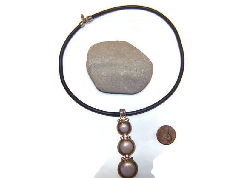 sterling jewelry Vintage 950 Sterling mother of pearl pendulum Necklace boho jewelry gift for her MOP necklace Sterling silver necklace