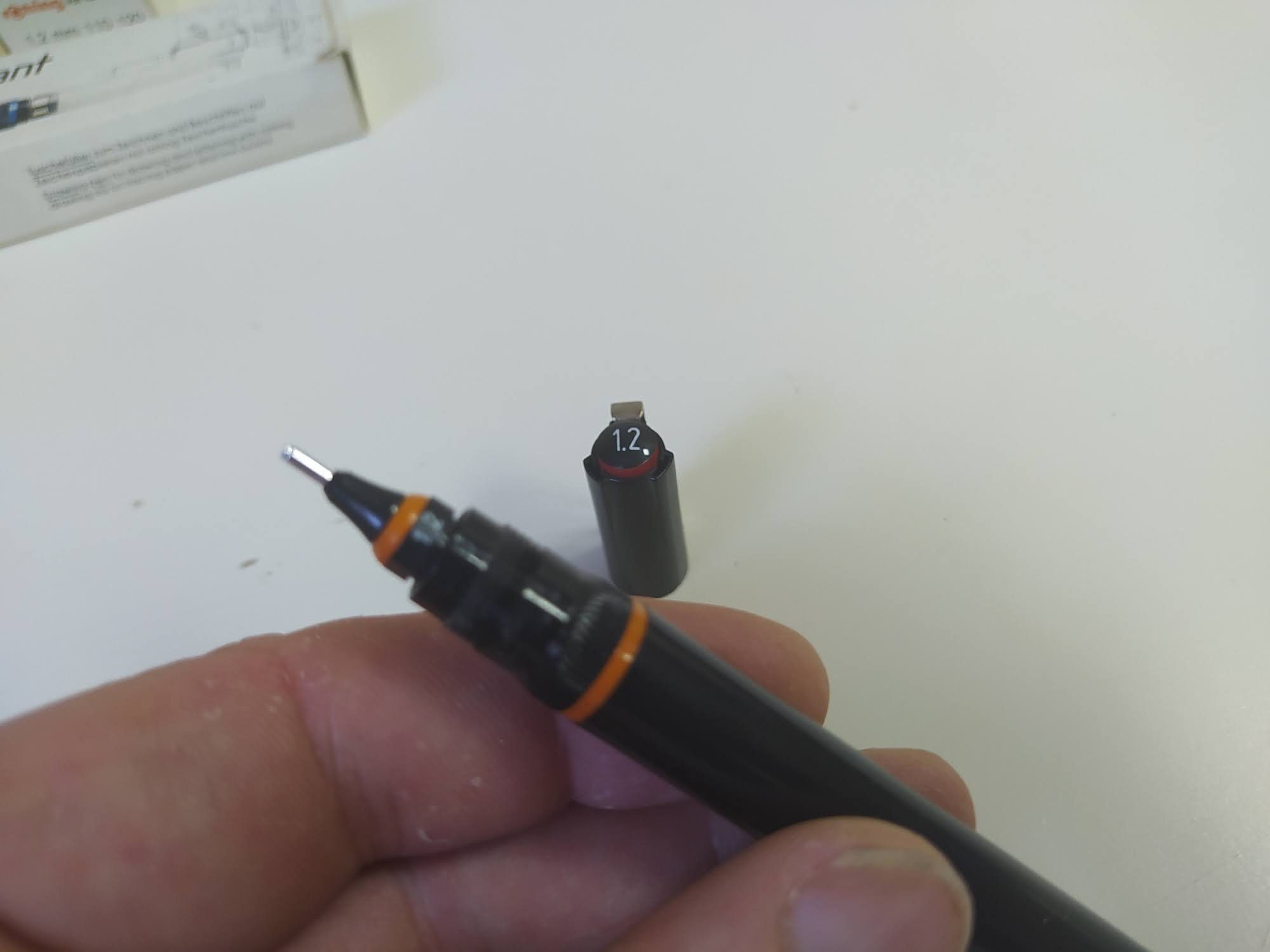 NOS Vintage Rotring Variant Stainless Steel Tip Technical Pen / High