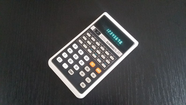 Casio Fx 17 Scientific Calculator Vintage Casio Calculator Japan - 