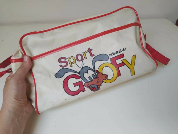 Vintage ADIDAS Sport Goofy Messenger Bag / Adidas Disney Bag - Etsy