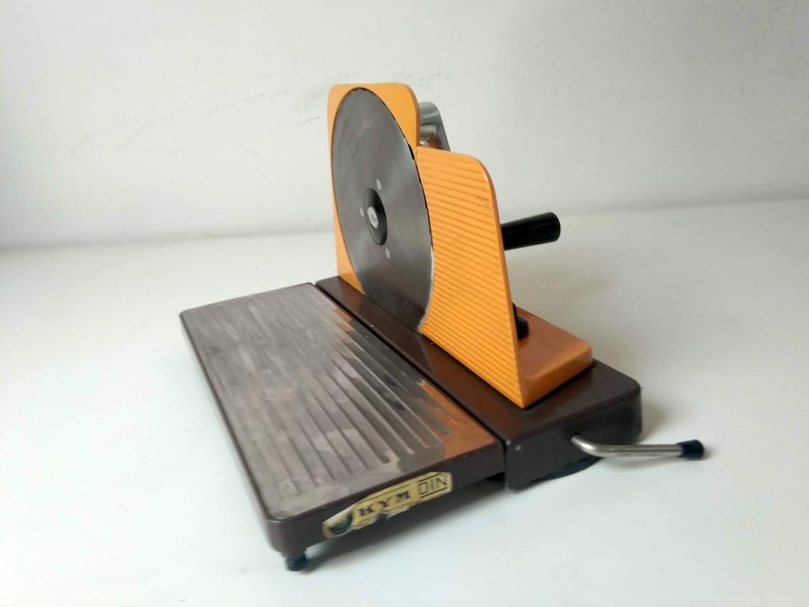 Vintage Meat and Bread Slicer Hand Cranked / Manual Kitchen Etsy