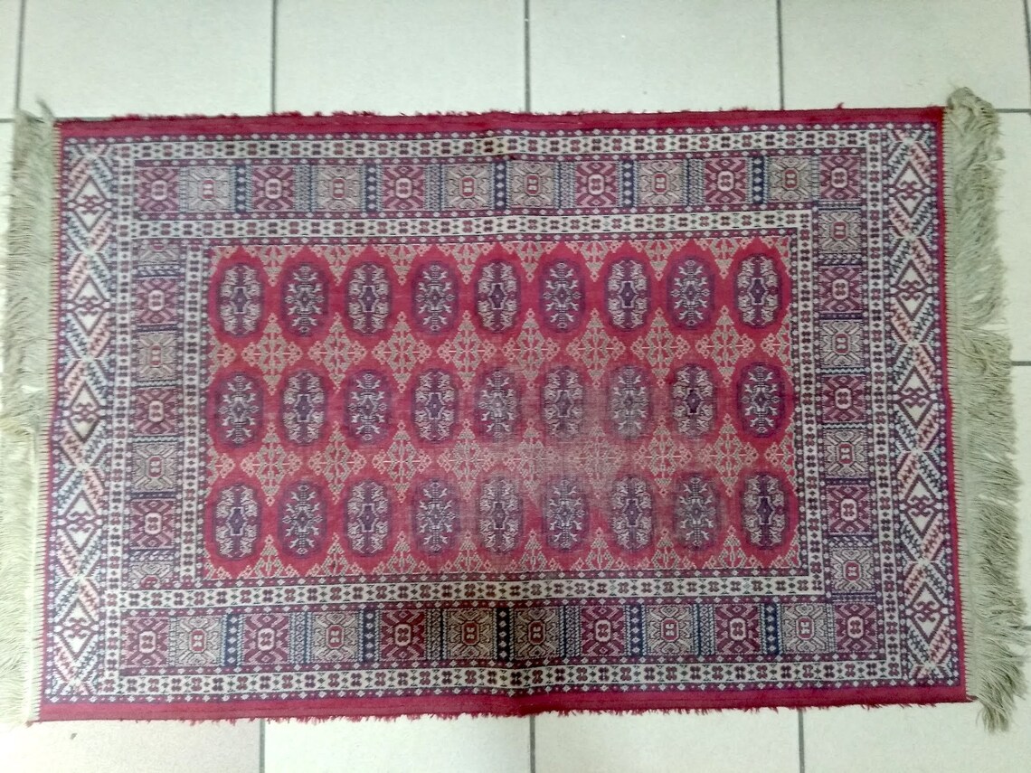 Vintage Prayer Rug / Vintage Small Carpet / Serdžada Etsy