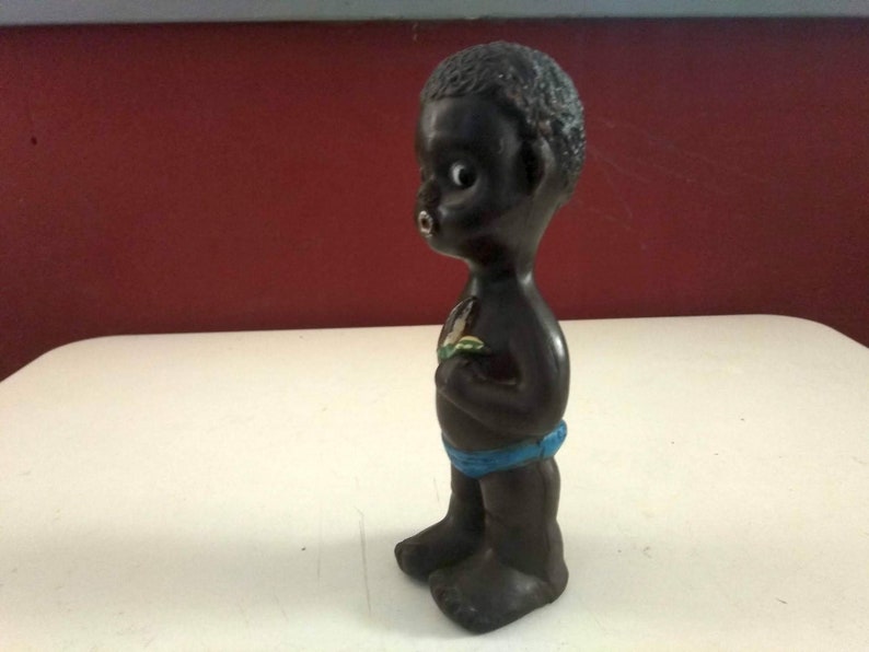 Vintage Boy Rubber Figure / Rubber Toy / Rubber Doll Etsy