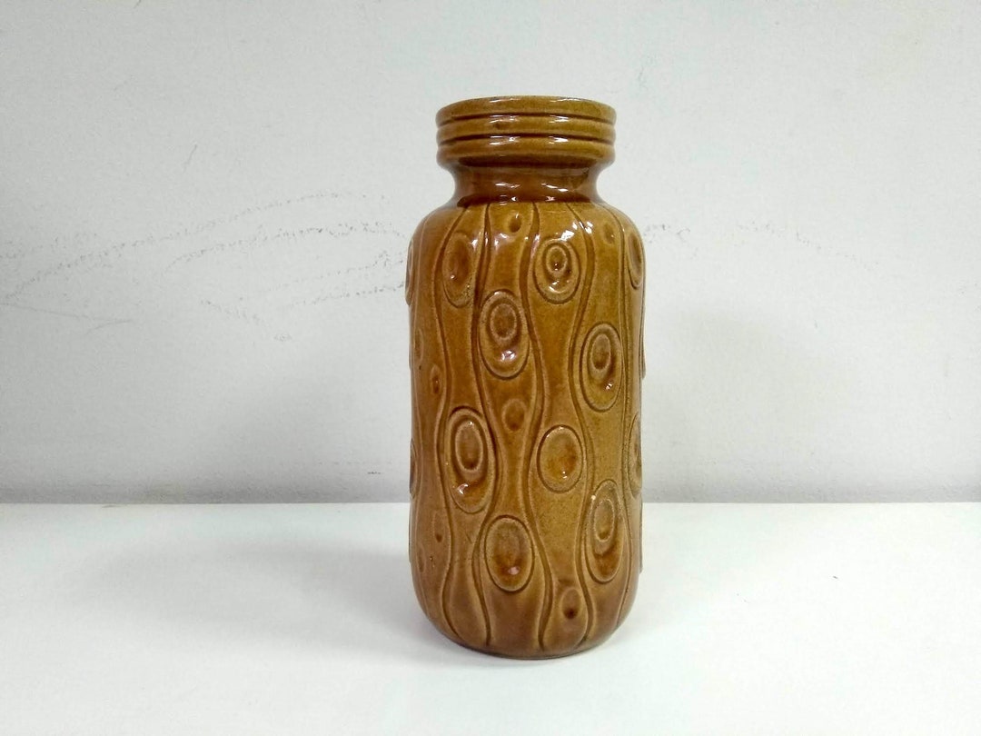 Mid Century Scheurich Vase Koralle Decor / Model 28822 West Etsy