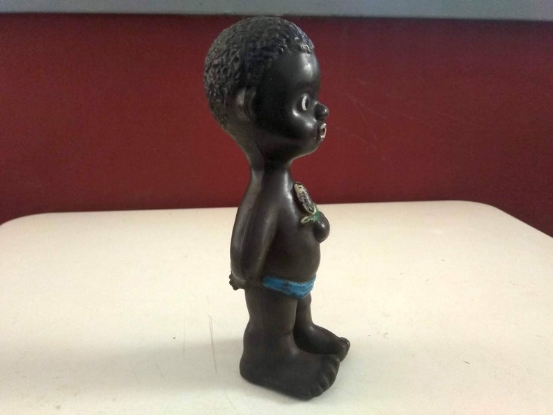 Vintage Boy Rubber Figure / Rubber Toy / Rubber Doll Etsy