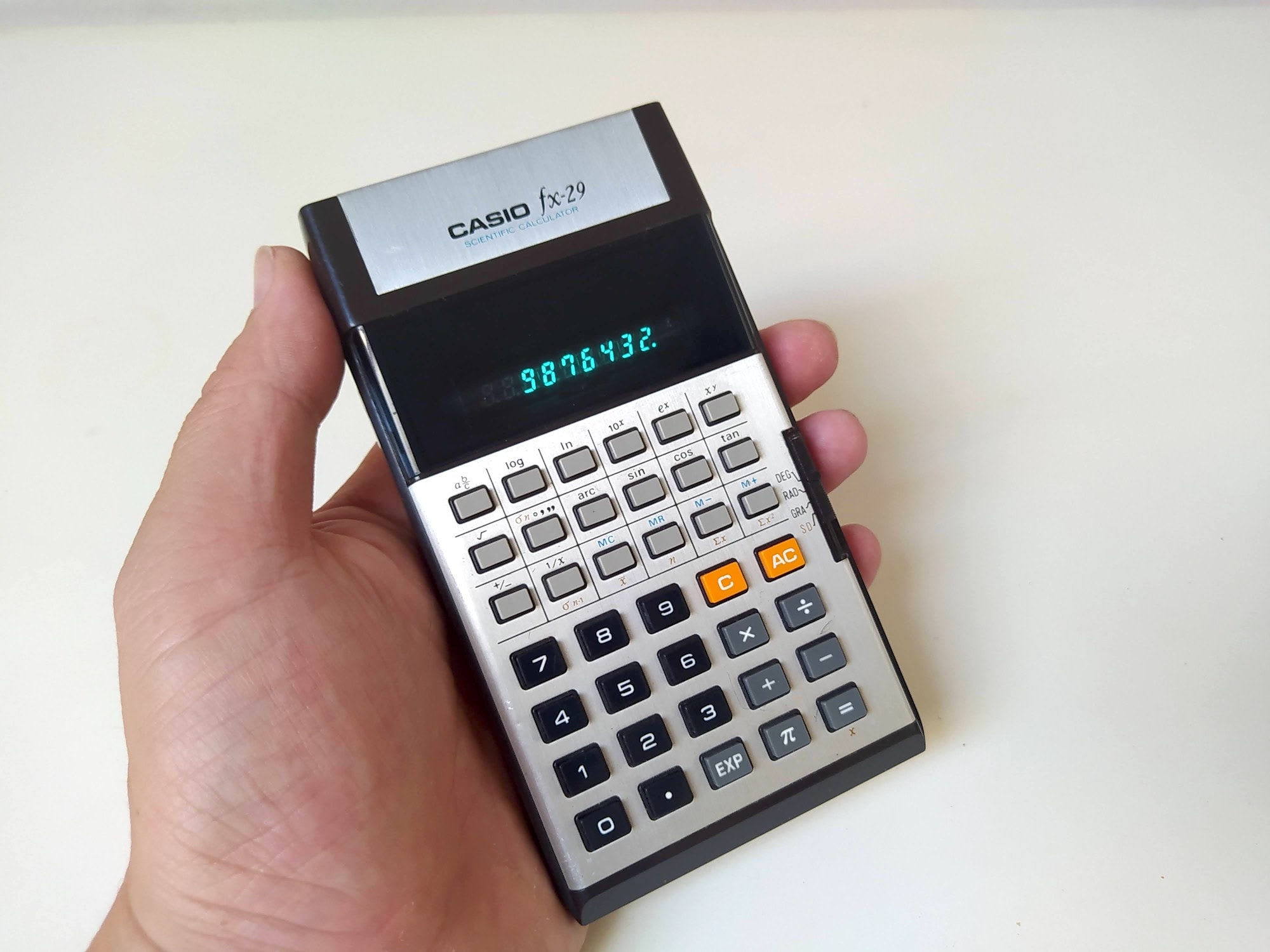 CASIO fx29 Scientific Calculator / Vintage Casio Calculator / Etsy