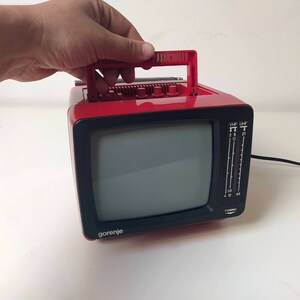 Vintage Gorenje Portable TV / Gorenje TV 409 E / Yugoslavia - Etsy