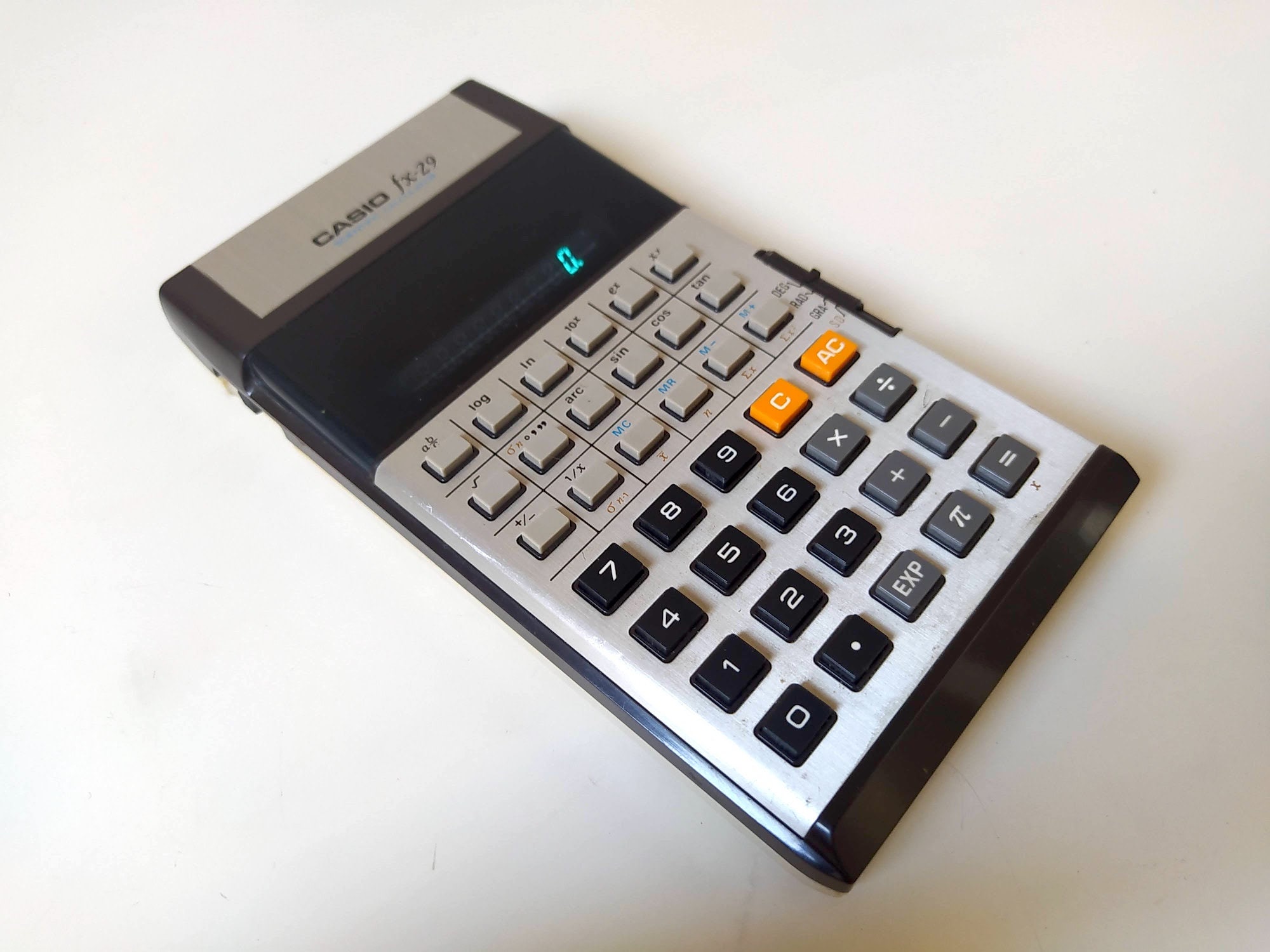 CASIO fx29 Scientific Calculator / Vintage Casio Calculator / Etsy
