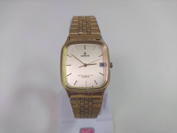 Vintage Lorus door Seiko V532-5A50 / zeldzame jaren 80 Lorus | Etsy België