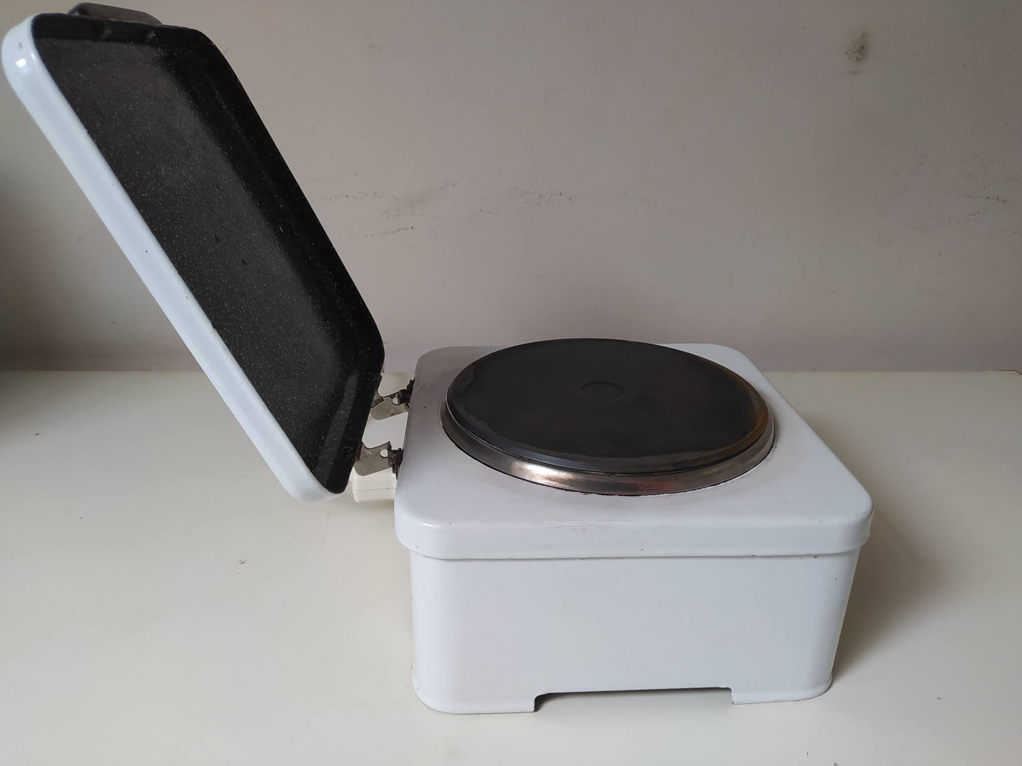 Mid Century Hot Plate With Cover/ Mini Electric Stove / Coffee Etsy