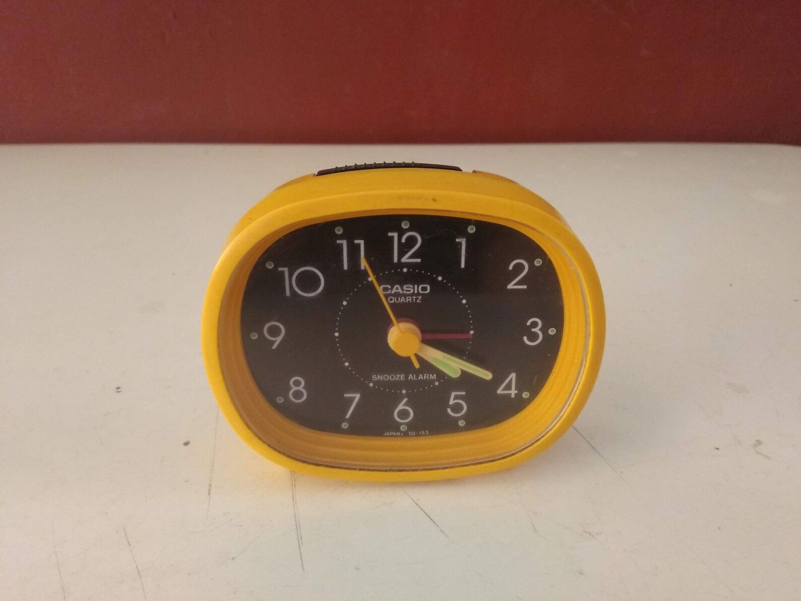 Vintage Casio Alarm Clock / Casio Quartz Snooze Alarm TQ153 / Etsy