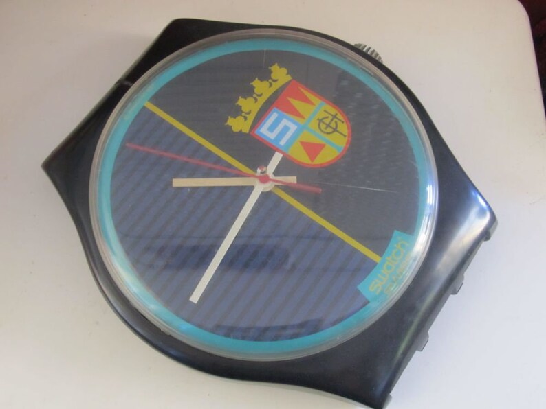 Maxi Swatch The Originals Mgb111 Sir Watch - Swatch Wall Clock Maxi Swatch The Originals Mgb111 Sir Watch - Swatch Wall Clock