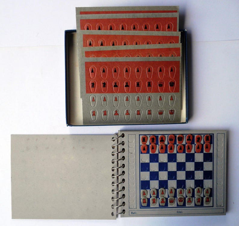 Postal Chess Recorder Album Correspondence Chess Six Complete Chess