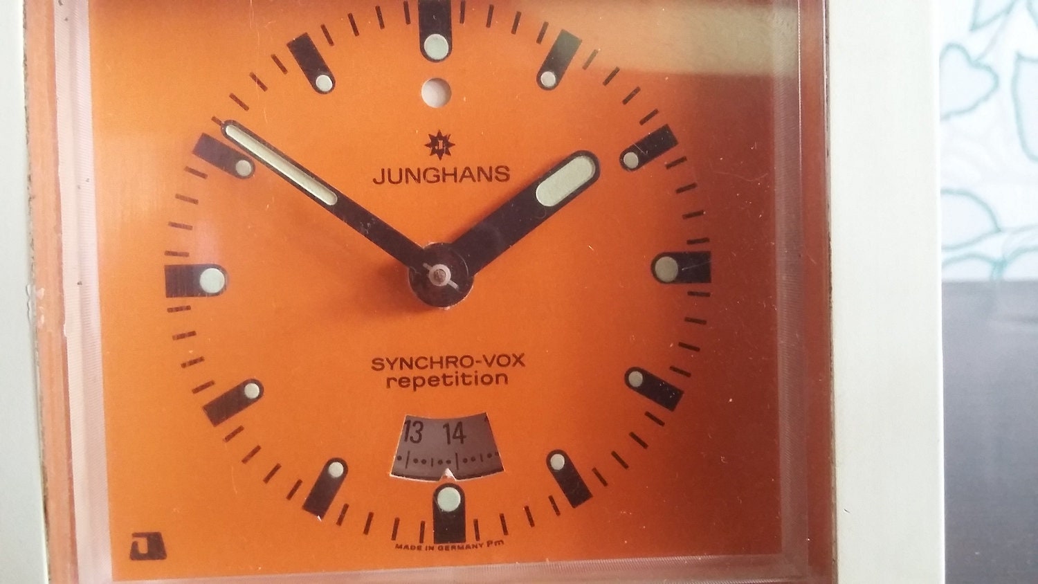 Alarm clocks - RÉVEIL ELECTRIQUE JUNGHANS SYNCHRO-VOX-RÉPÉTITION