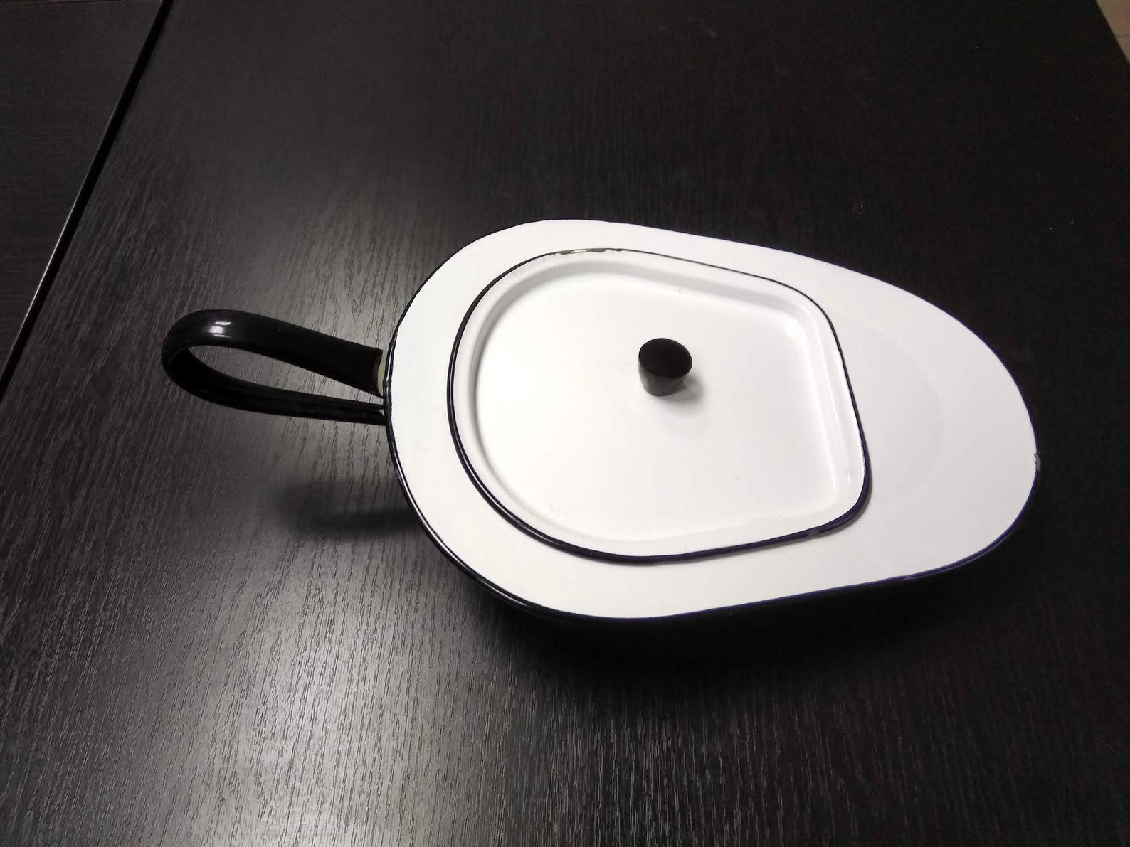 Vintage Enamel Bedpan Hospital Bedpan White Porcelain Etsy