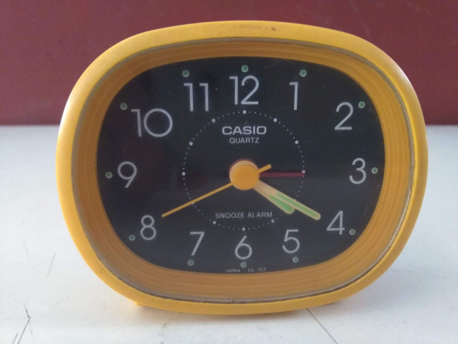 Vintage Casio Alarm Clock / Casio Quartz Snooze Alarm TQ153 / Etsy