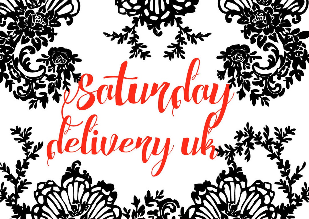 Saturday Delivery UK Additional Payment for Express Saturday Delivery