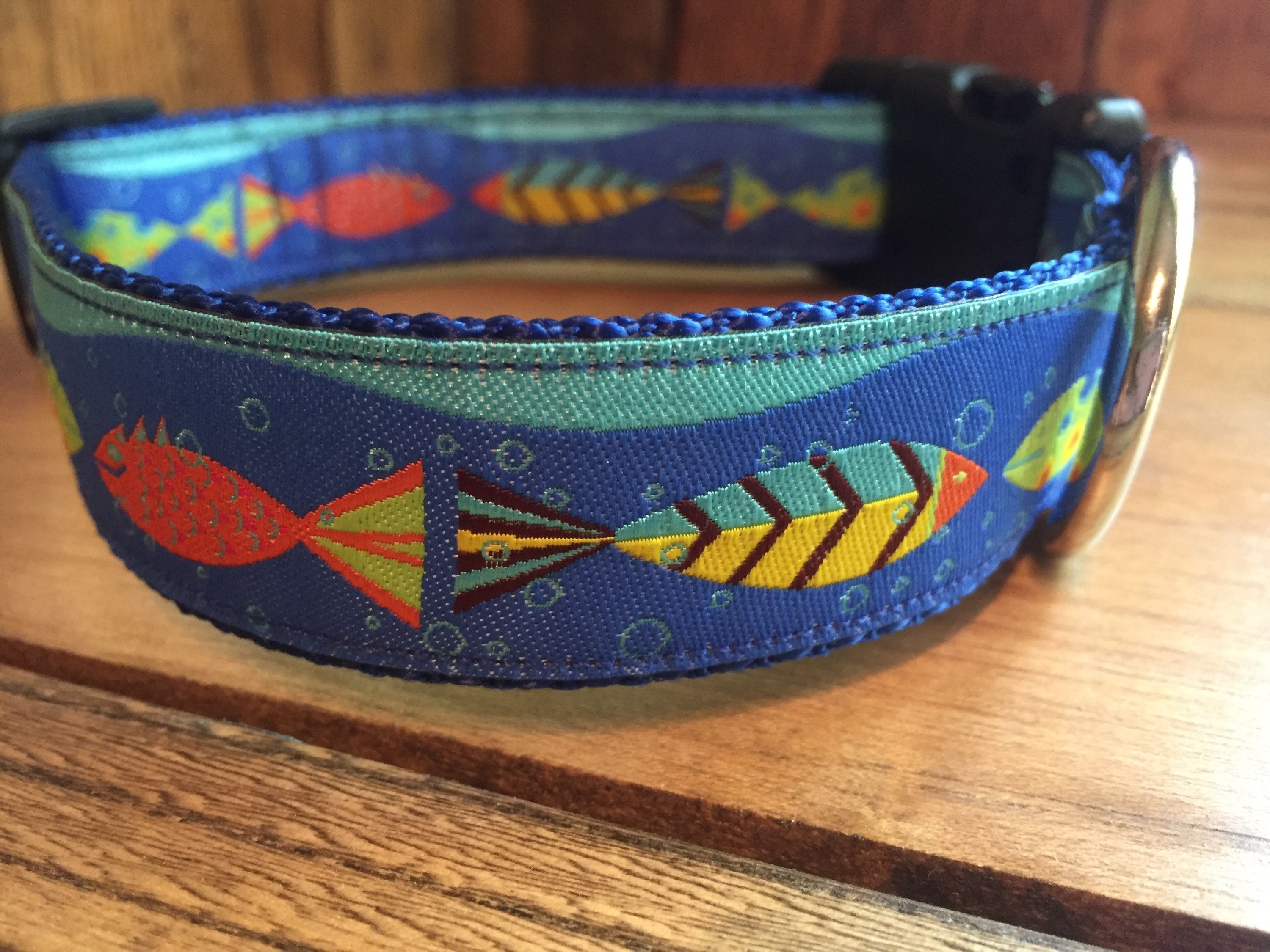 fish dog collar