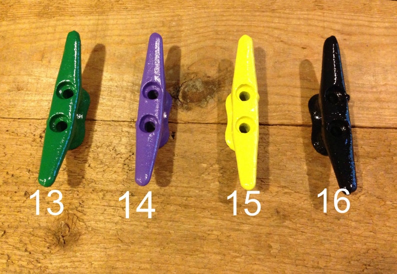 4 Inch Painted Boat Cleat Dock Cleats Beach Seaside Nautical Etsy