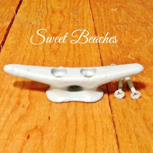 4 Inch Painted Boat Cleat Dock Cleats Beach Seaside Nautical Etsy
