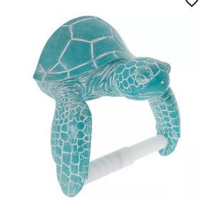 Sea Turtle Toilet Paper Holder 16 colors to choose from image 1