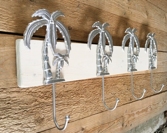 Palm Tree Coat Rack beach Towel Hat Purse You Name It Etsy