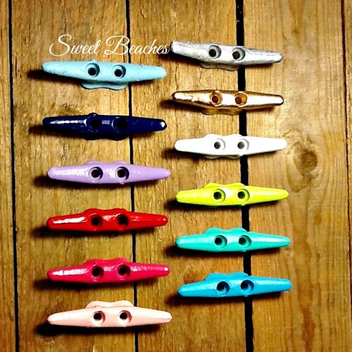 6 Inch Boat Cleat DISTRESSED or GLOSS Finish Dock Cleats Etsy