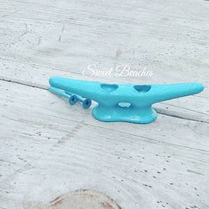 4 Inch Boat Cleat  Seaside   Dock Cleats Beach  Nautical Bathroom Seaside Decor