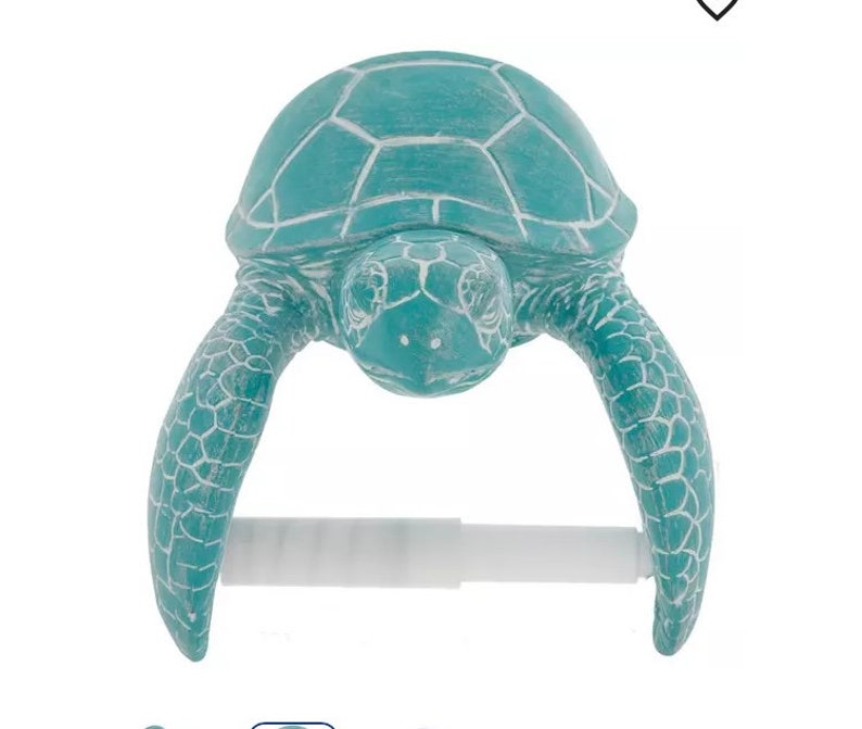 Sea Turtle Toilet Paper Holder 16 colors to choose from image 2