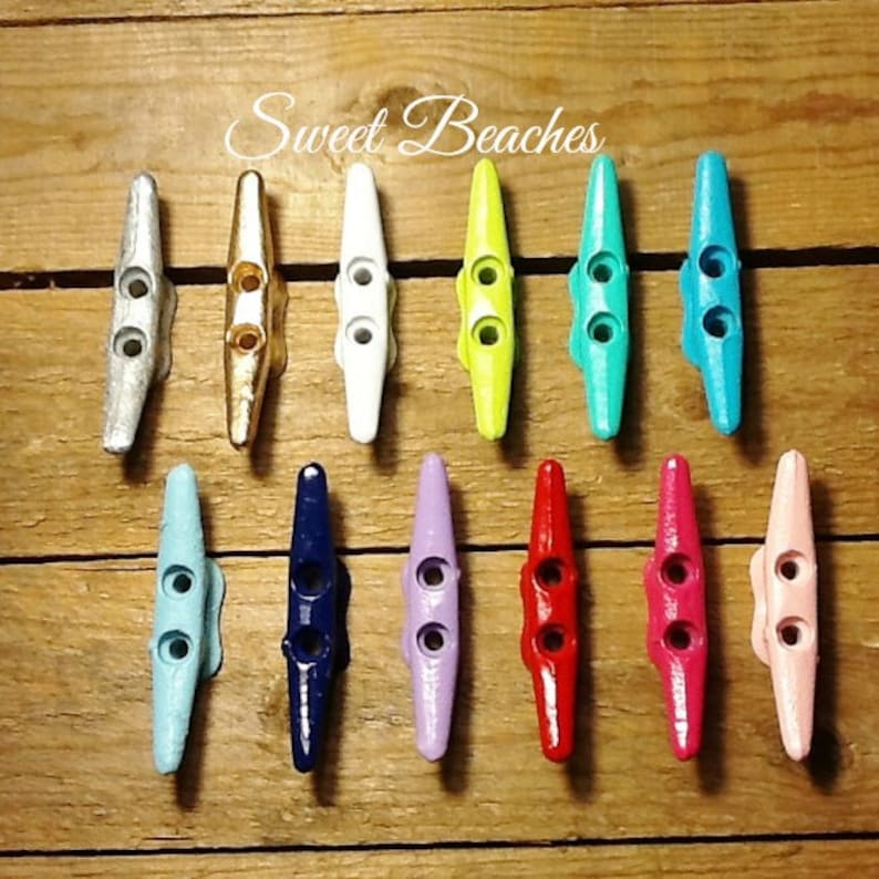 4 Inch Painted Boat Cleat Dock Cleats Beach Seaside Nautical Etsy