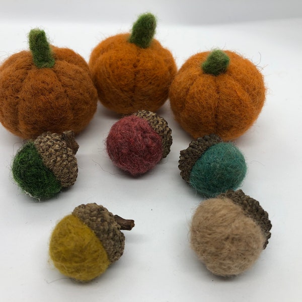 Needle Felted Fall Decor