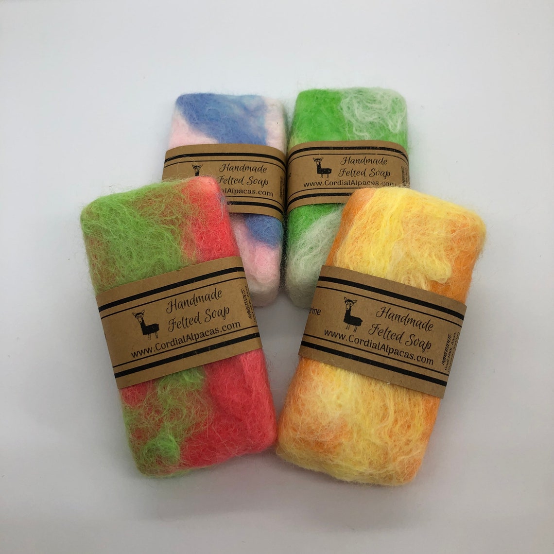 Felted Goat Milk Soap Etsy