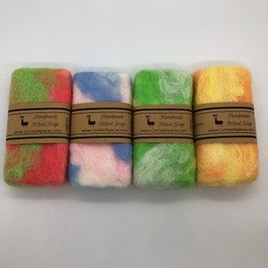 Felted Goat Milk Soap