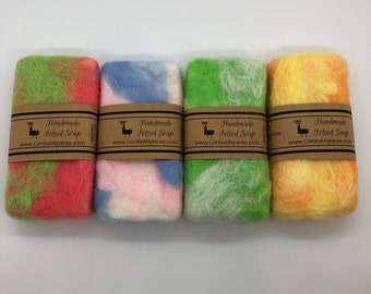 Felted Goat Milk Soap