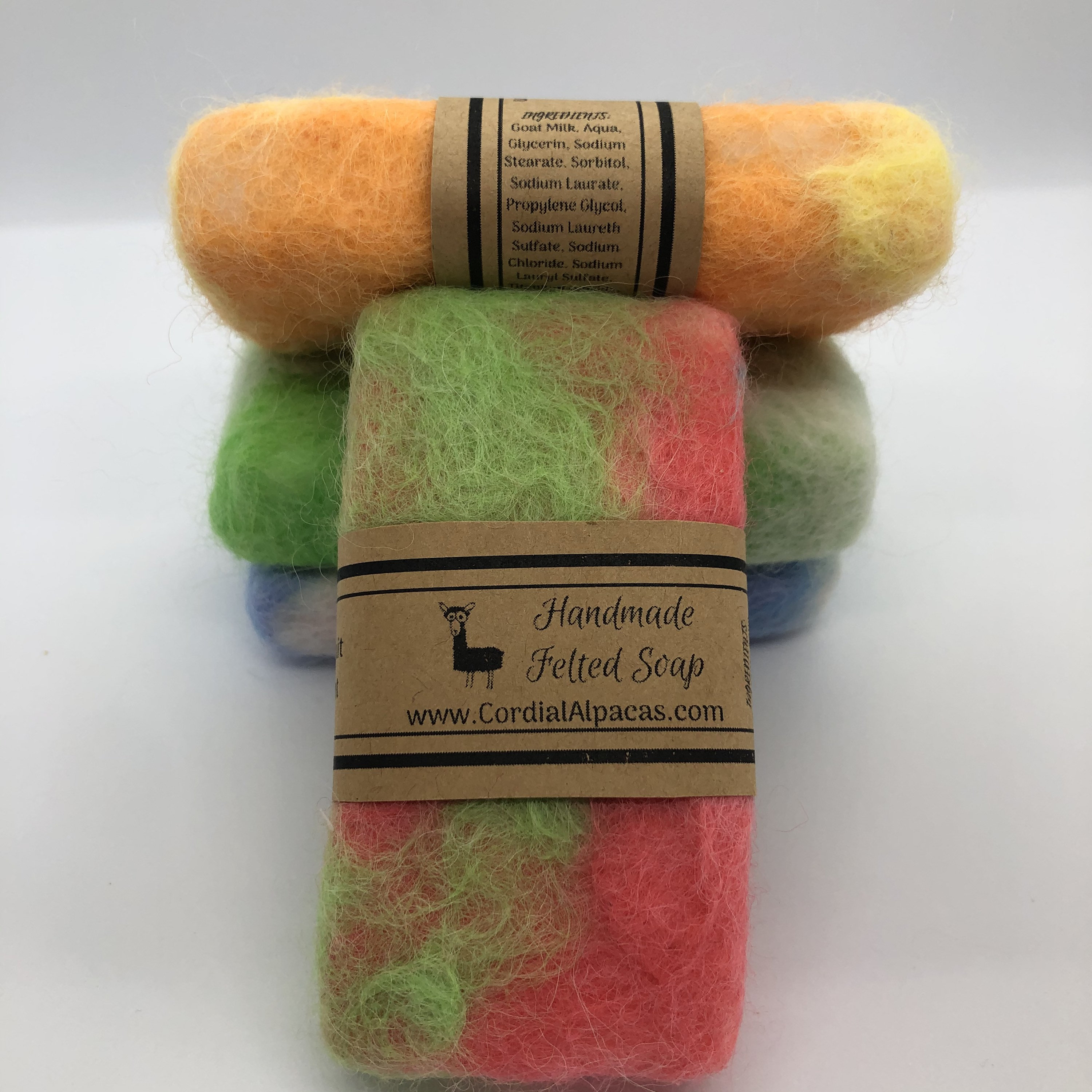 Felted Goat Milk Soap Etsy
