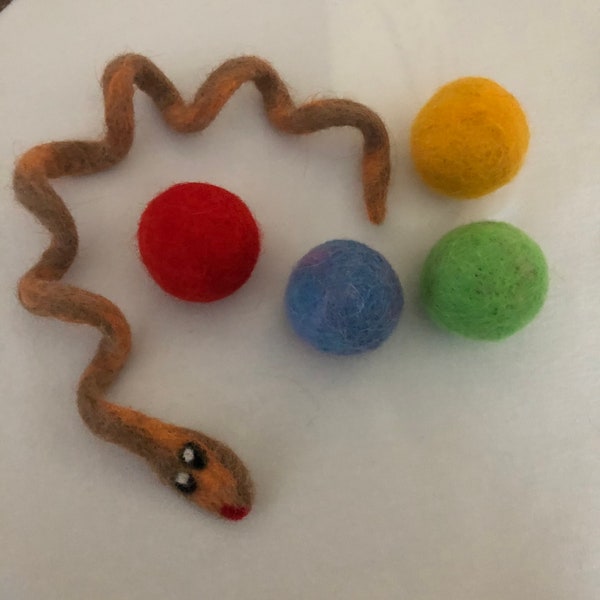 Felted Cat Toys
