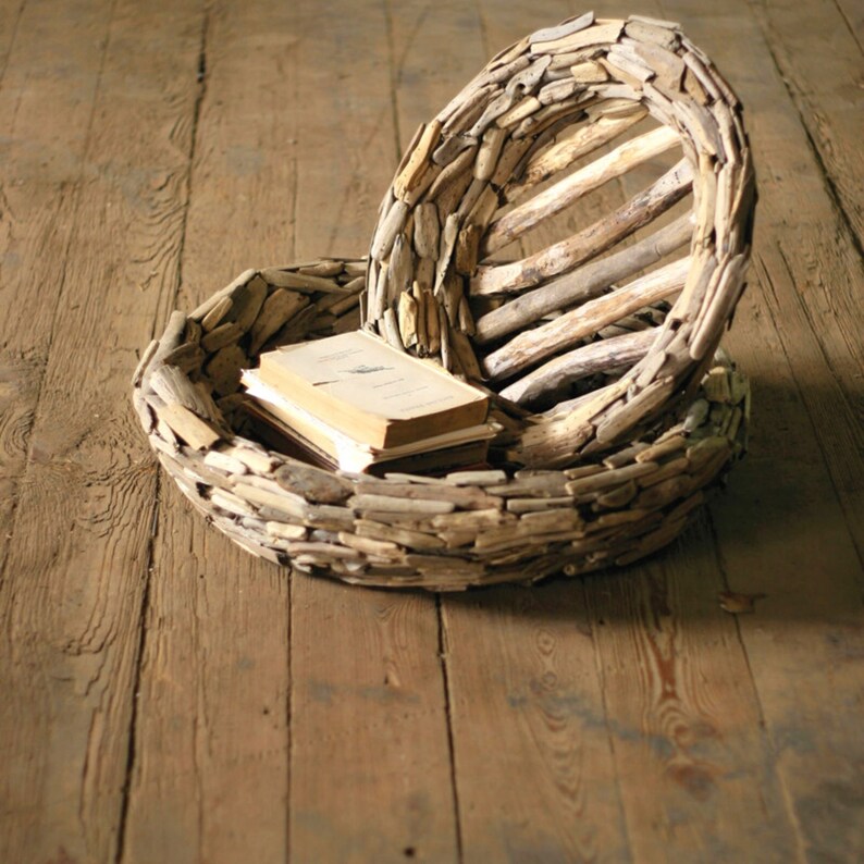 Set Of Two Large Driftwood Bowls
