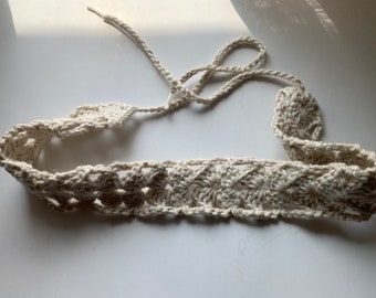 bohemian headband, crochet headband