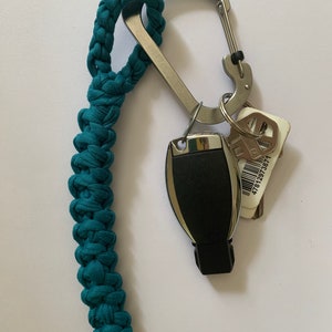chunky blue key accessory