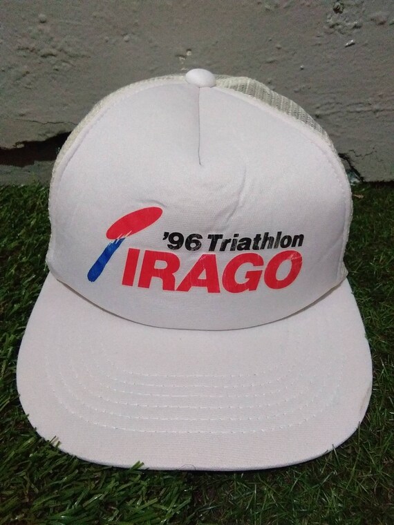 triathlon trucker hat