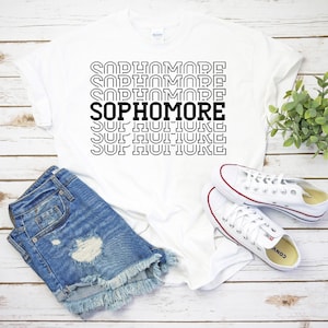 Sophomore Shirt,Shirt for Sophomore,Graphic Sophomore Shirt,High School Shirt,Sophomore Class,Class of 2024,Gift for Sophomore,BackToSchool
