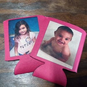 Photo Can Cooler,Photo Can Sleeve,Can Coolers Personalized,Customized Can Sleeve,Custom Can Cooler,mother&#39;s day gift,father&#39;s day gift