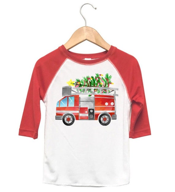 Fire Engine Ugly Christmas Sweater Fire Engine Ugly Christmas Sweater