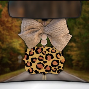 Leopard Car Charm,Cheetah Car Charm,Leopard Car Decor,Cheetah Print,Car Charm for Rear View Mirror,Car Mirror Charm,Car Decor,Car Accessory