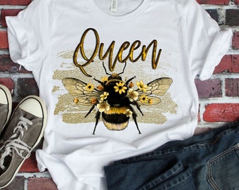 Queen Bee shirt,mom shirt,shirt for mom,bee shirt,shirt with bee,queen bee,gift for her,gift for mom,cute mom shirt,shirt for her,cute shirt