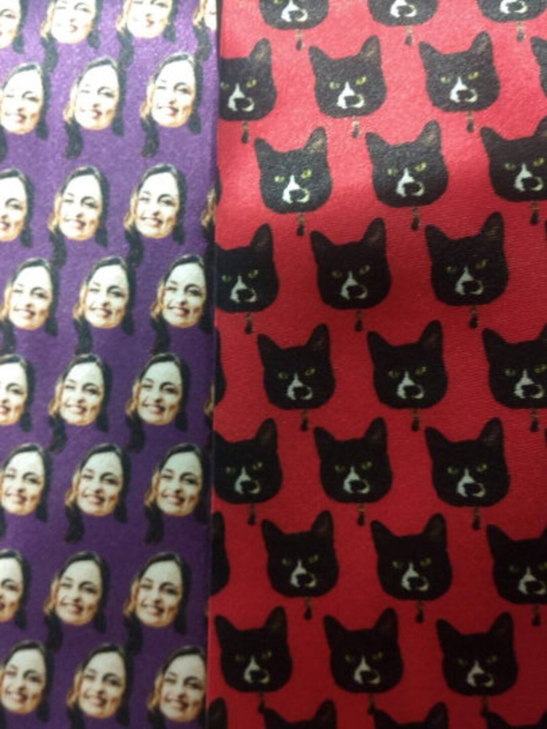Pet Face Neck Tie, Pet Photo Tie, Custom Pet Face Tie, Custom Pet Photo ...