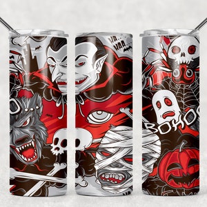 Halloween becher,vampir becher,spooky becher,sublimiert becher,skinny becher,benutzerdefinierte becher,halloween liebhaber,halloween geschenk,halloween