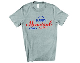 Feliz Día de conmemoración, camisa del Día de los Caídos, camisa para el Día de los Caídos, Recordar a los Caídos, Honor veterano, Recuerdo veterano, Camisa patriótica, Patriota