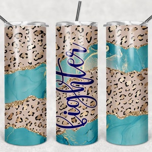 Fighter tumbler,marble tumbler,leopard tumbler,cancer fighter,skinny tumbler,custom tumbler,tumbler for cancer fighter,cancer fighter gift